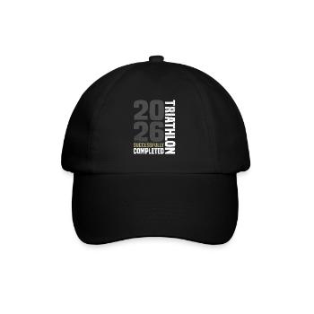 Triathlon 2026 - Casquette classique - noir/noir - Devant