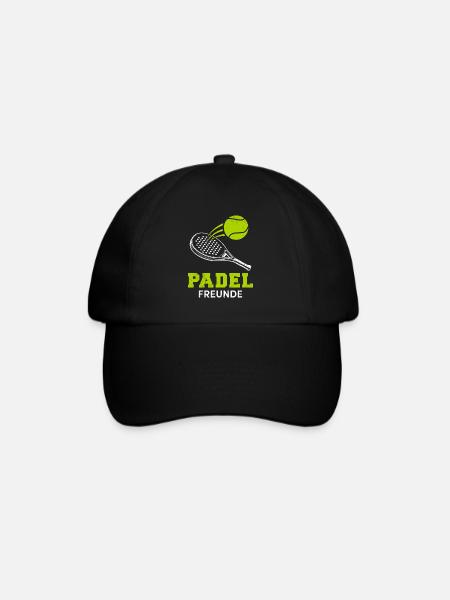 Équipe de Padel PADEL FRIENDS Jeux de padel amusants - Casquette classique - noir/noir