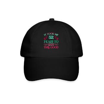 It took 52 years to look so good - Baseball Cap - black/black - Front