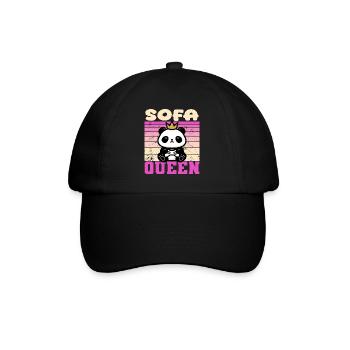 Femme joueuse - Casquette classique - noir/noir - Devant