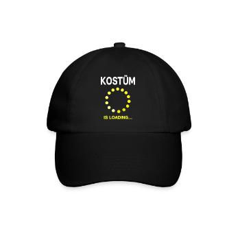 Fasnet Carnival Carnival Costume is Loading - Baseball Cap - black/black - Front