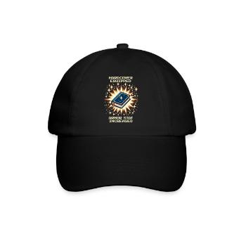 Version reliée équipée | Lire des livres Bibliophile - Casquette classique - noir/noir - Devant