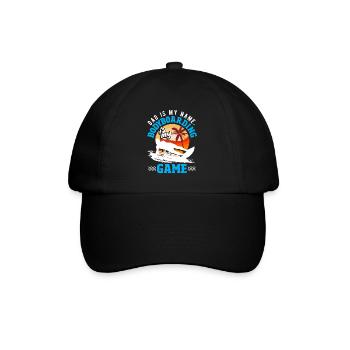 Surfeur Surfeur Bodyboarder - Casquette classique - noir/noir - Devant