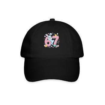 67 Easter - Baseball Cap - black/black - Front