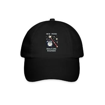 Routine Wizard | Social Work Everyday Life - Baseball Cap - black/black - Front