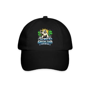 Le Groenland n’est pas à vendre. Cadeau politique drôle. - Casquette classique - noir/noir - Devant