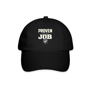 workers who are trained as welders and - Baseball Cap - black/black - Front