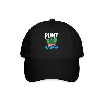 Plant Lover Daddy Plants Succulent Flower - Baseball Cap - black/black - Front