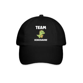 Équipe Dinosaure Cartoon - Casquette classique - noir/noir - Devant