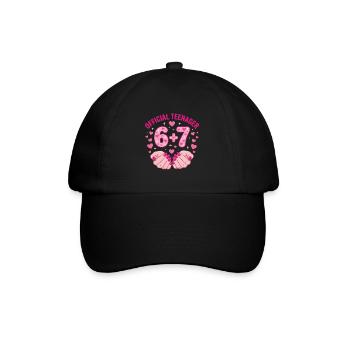 13e anniversaire officiel de Teenager 67 Hearts - Casquette classique - noir/noir - Devant
