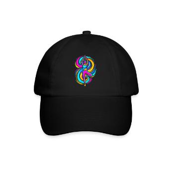 Yoga Pose - Baseball Cap - black/black - Front
