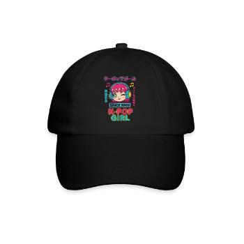 Seit 2003 K-Pop Girl Koreanische Musik Süßer Anime - Baseballkappe - Schwarz/Schwarz - Vorne
