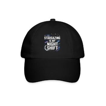 Astronomer Galaxy Outerspace Universe Astronomy - Baseball Cap - black/black - Front