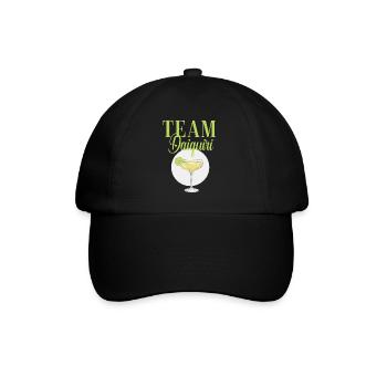 Junggesellinnenabschied Cocktail Team Daiquiri - Baseballkappe - Schwarz/Schwarz - Vorne