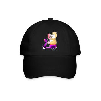 Trottinette de hamster - Casquette classique - noir/noir - Devant