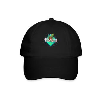 Visayas Philippinen Kokosnuss Filipino Souvenir - Casquette classique - noir/noir - Devant