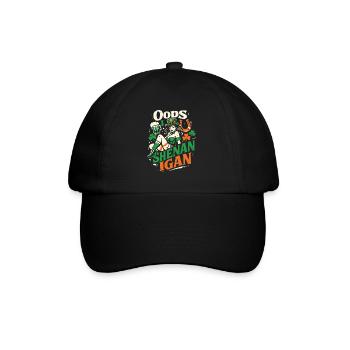 Oups, je fais des bêtises La fille de la Leprechaun St Patrick - Casquette classique - noir/noir - Devant