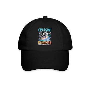 Cruisin Together Bahamas 2027 - Baseball Cap - black/black - Front