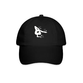 Gymnaste avec massues gymnastique rythmique - Casquette classique - noir/noir - Devant