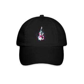 Type : Contrebasse - Casquette classique - noir/noir - Devant