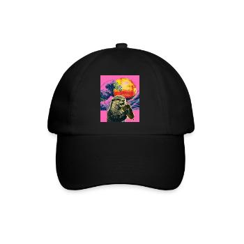 Doner Kebab Otter - Casquette classique - noir/noir - Devant