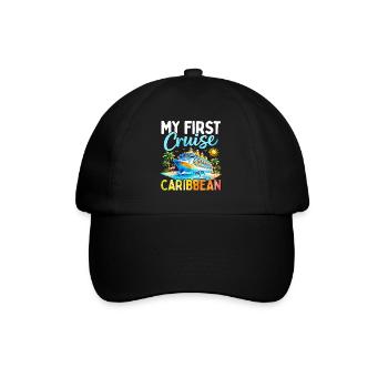 My First Cruise Caribbean - Baseball Cap - black/black - Front