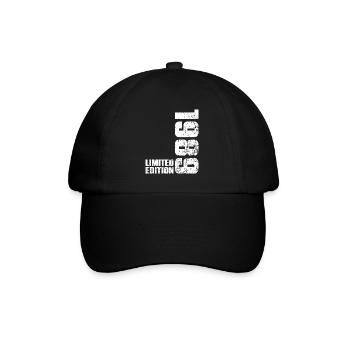 Cadeau d'anniversaire 37 ans 1989 Homme Femme - Casquette classique - noir/noir - Devant