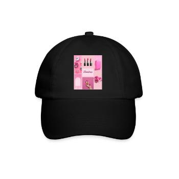 Toothie Pink Glam - Baseball Cap - black/black - Front