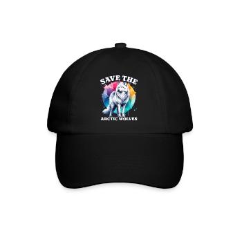 Polarwolf Sauve Arctic Wolf - Casquette classique - noir/noir - Devant