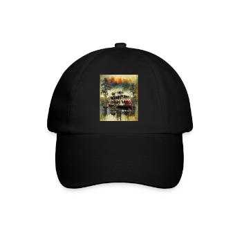 SOUL OF THE BAYOU -Southern Riverboat Architecture - Baseball Cap - black/black - Front