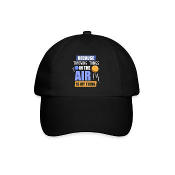 discus throw discus throw discus thrower - Baseball Cap - black/black - Front
