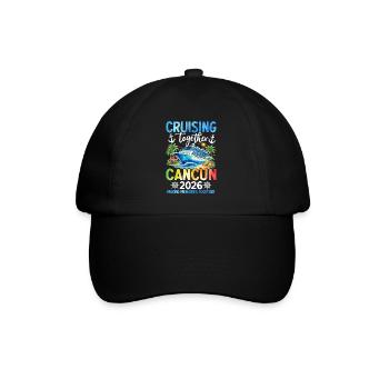 Croisière ensemble Cancún 2026 - Casquette classique - noir/noir - Devant