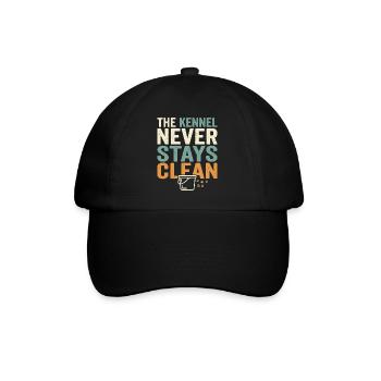 Kennel technician, kennel assistant, animal care - Baseball Cap - black/black - Front