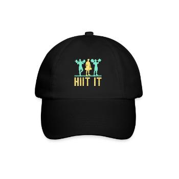 Fitness Fanatics Hiit It Calisthenics Gym - Baseball Cap - black/black - Front