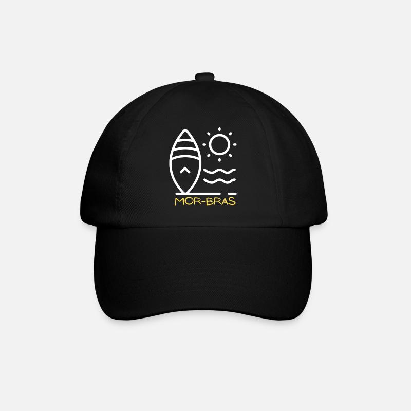 Mor Bras - Baseball Cap - black/black