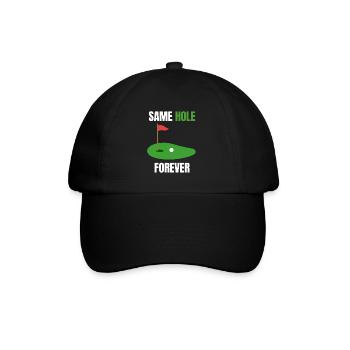 Bachelor Party Hole - Baseball Cap - black/black - Front