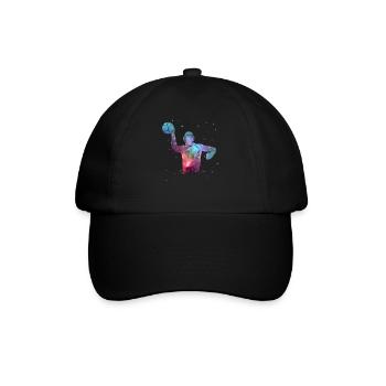 Water Polo Space Men Boys Water Polo Players - Baseball Cap - black/black - Front
