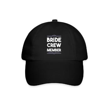 Équipage de la mariée - Casquette classique - noir/noir - Devant