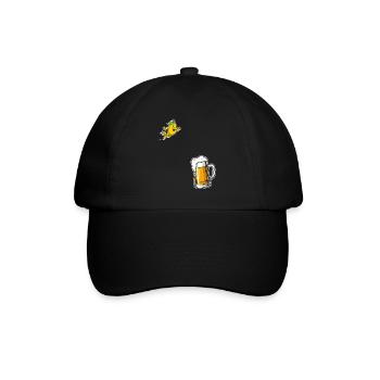 Radler Beer Funny Lemon Party Mood - Baseball Cap - black/black - Front