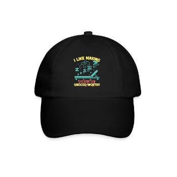 Anesthésiste Anesthésie Snooze - Casquette classique - noir/noir - Devant