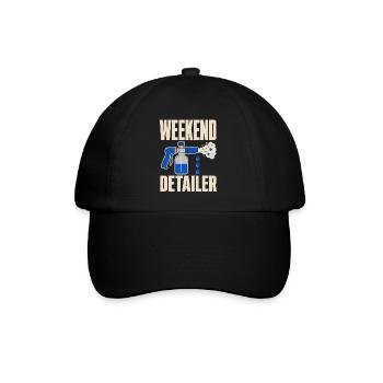Garage Detailer Car Detailing Car Detailer - Baseball Cap - black/black - Front