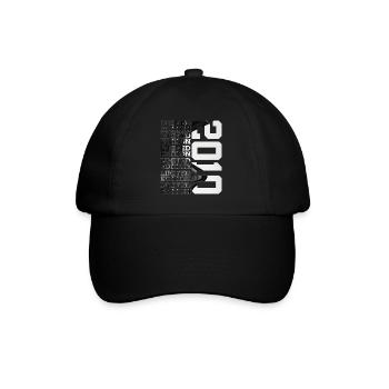 16 ANS, ÉDITION LIMITÉE 2010 16E ANNIVERSAIRE - Casquette classique - noir/noir - Devant
