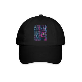 COOL 19 ANS ÉDITION LIMITÉE 2007 19E ANNIVERSAIRE - Casquette classique - noir/noir - Devant