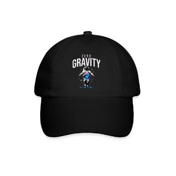 Zero Gravity Astronaut Earth Space - Baseball Cap - black/black - Front