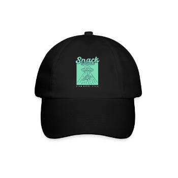 UFO Pizza Snack - Baseball Cap - black/black - Front