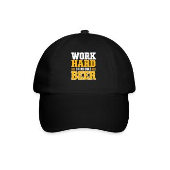 Beer Beer Lover Bavaria Beer Garden Gift - Baseball Cap - black/black - Front