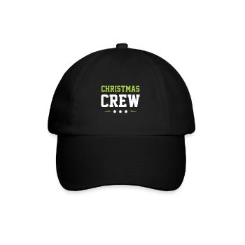 Christmas Crew - Baseball Cap - black/black - Front