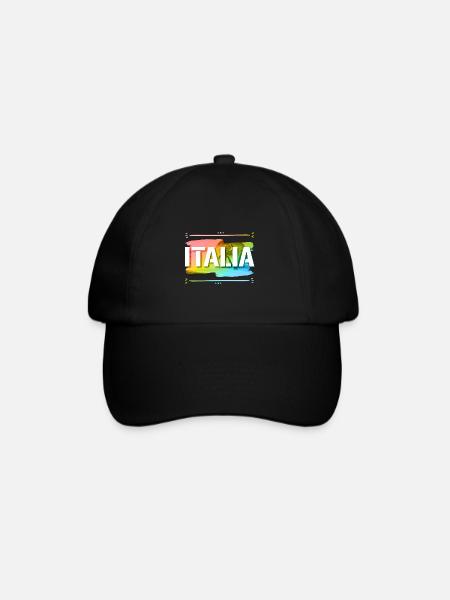 Italia - Casquette classique - noir/noir