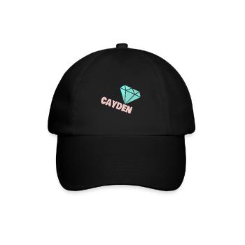 Noble Cayden - Baseball Cap - black/black - Front