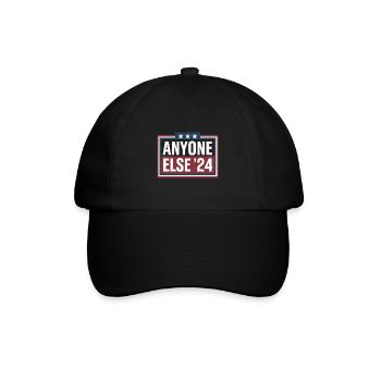 Anyone Else Election 2024 - Baseballkappe - Schwarz/Schwarz - Vorne